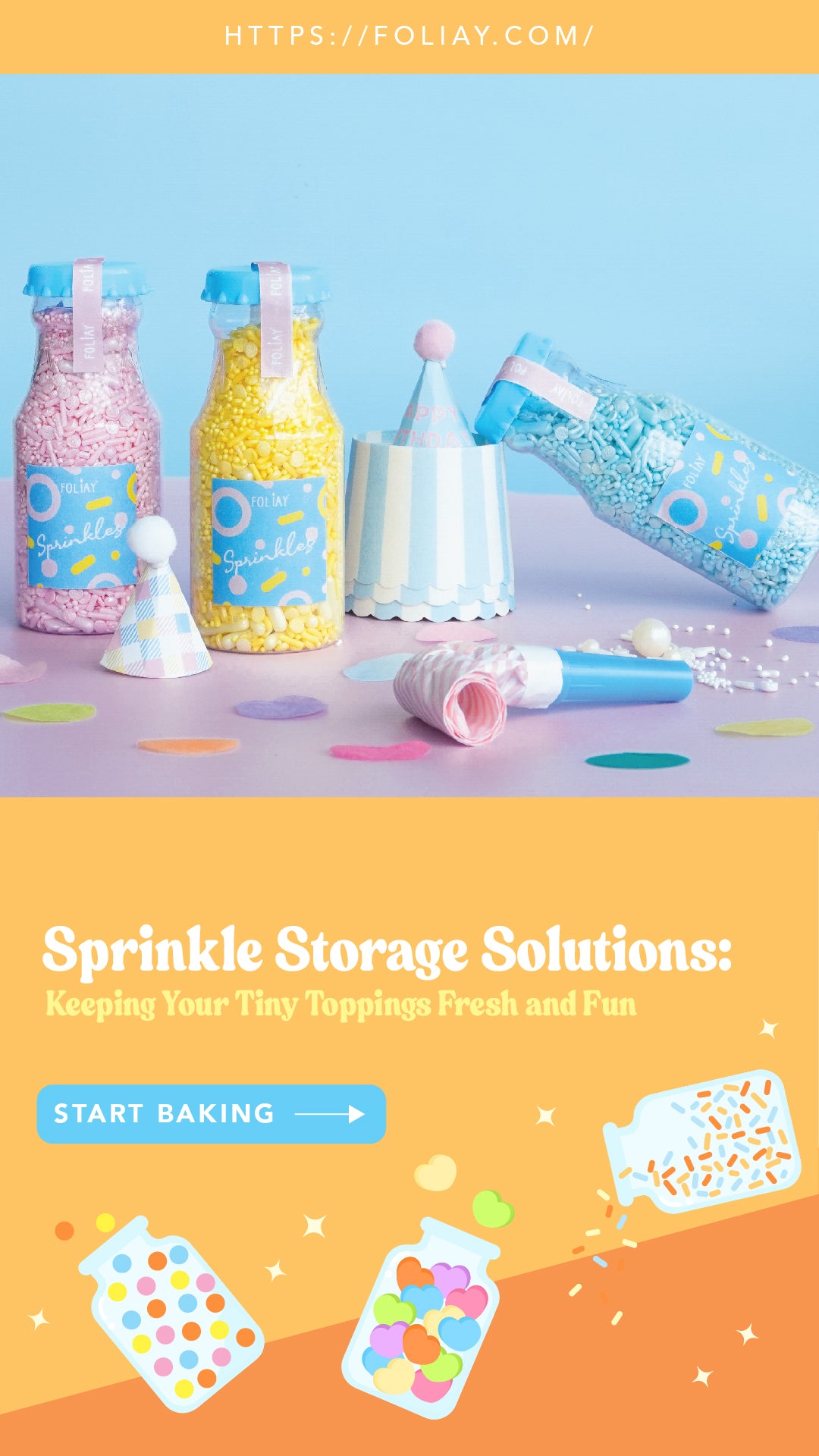 Sprinkle Storage Solutions: Keeping Your Tiny Toppings Fresh and Fun
