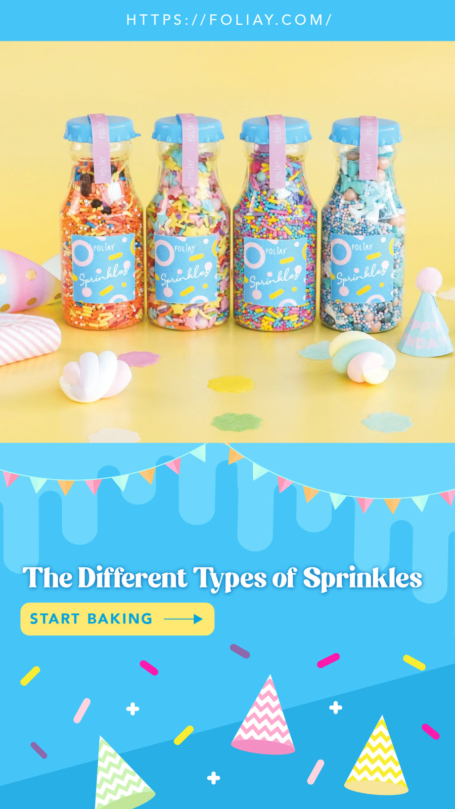 The Different Types of Sprinkles (Jimmies, Nonpareils & More!)