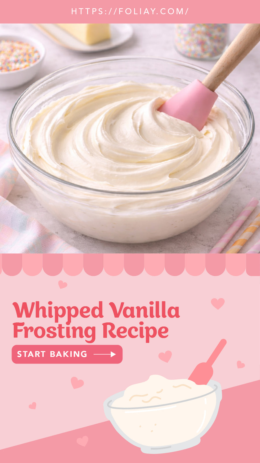 Whipped Vanilla Frosting Recipe
