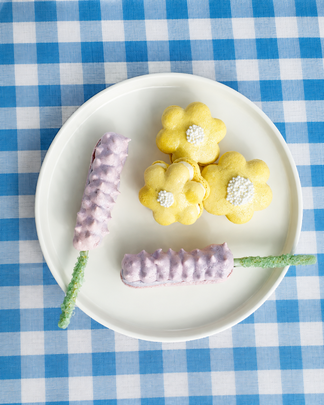 Lavender & Daisy Macarons Recipe