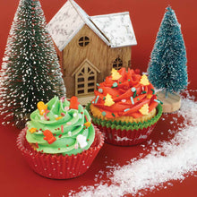 Load image into Gallery viewer, Christmas Holiday Standard Cupcake Liners - 25 Count
