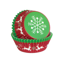 Load image into Gallery viewer, Christmas Holiday Standard Cupcake Liners - 25 Count
