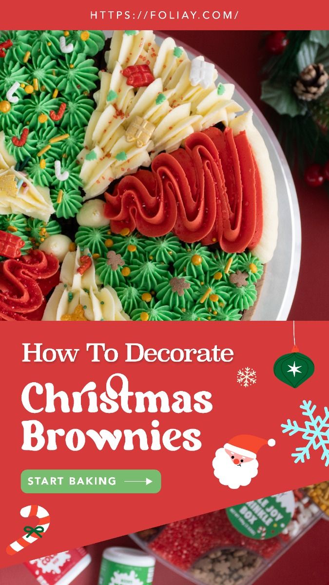 Christmas Brownies Recipe for the Holiday Season!