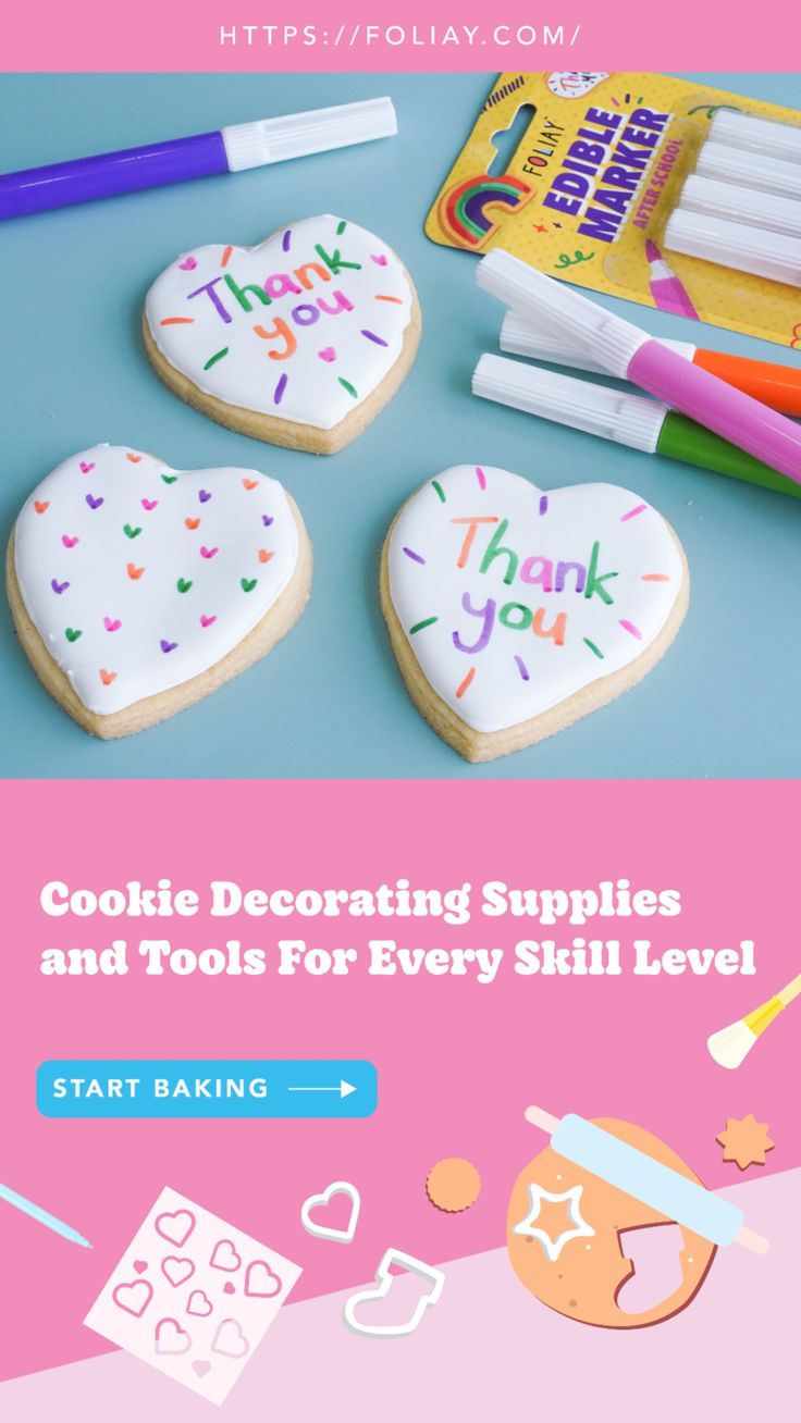 Cookie Decorating Supplies and Tools For Every Skill Level