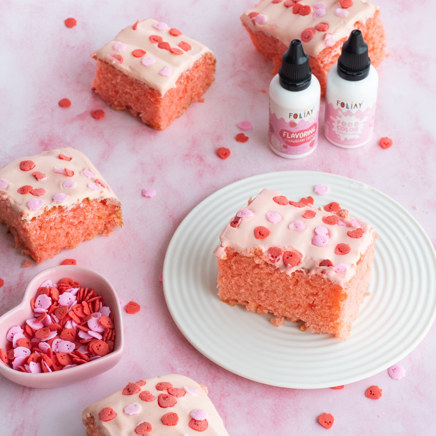 Strawberry Flavored Quin Sprinkles