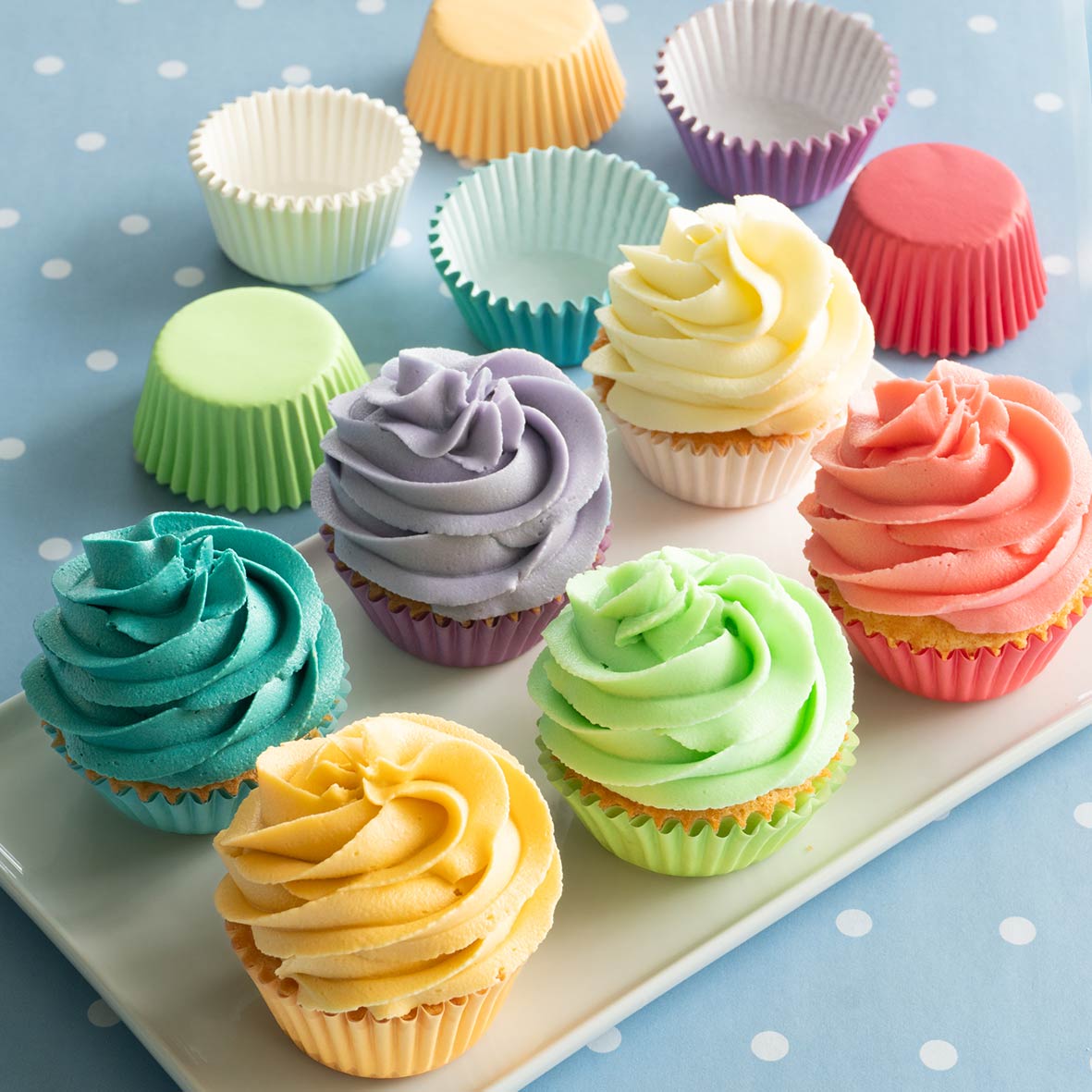 Pastel Purple Medium Cupcake Liners