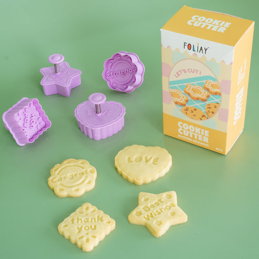Blessing Messages Cookie Cutters - Set of 4
