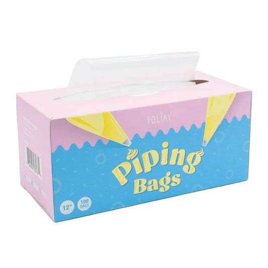 12" Disposable Piping Bags - 100 Count