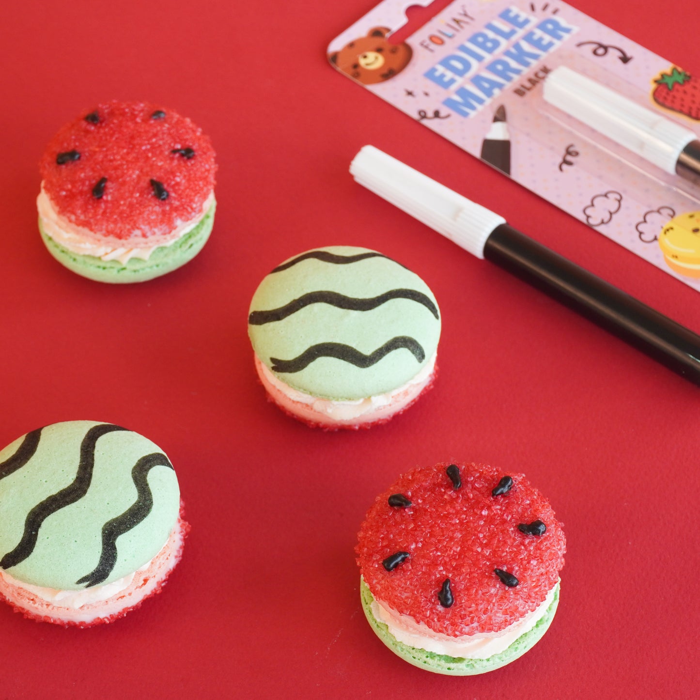 Black Edible Food Coloring Marker