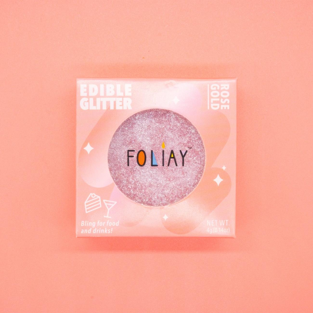 Rose Gold Edible Glitter