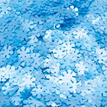 Load image into Gallery viewer, Glitter Blue Snowflake
