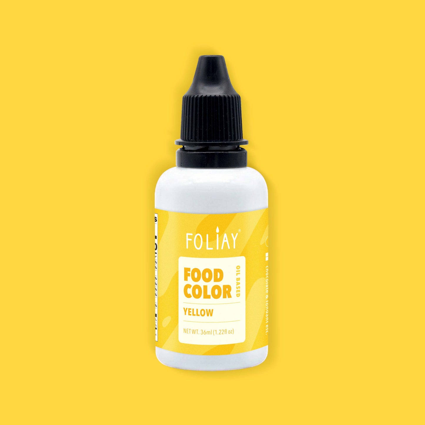 Bright Yellow Oil Based Food Color