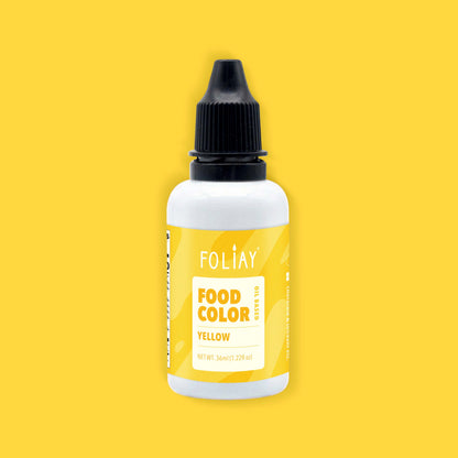 Bright Yellow Oil Based Food Color