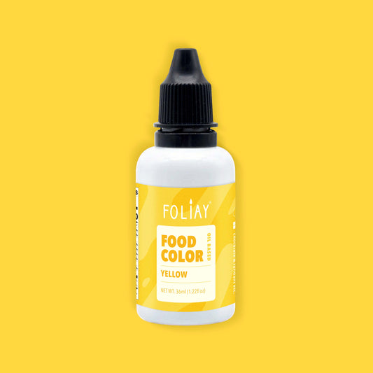 Bright Yellow Oil Based Food Color