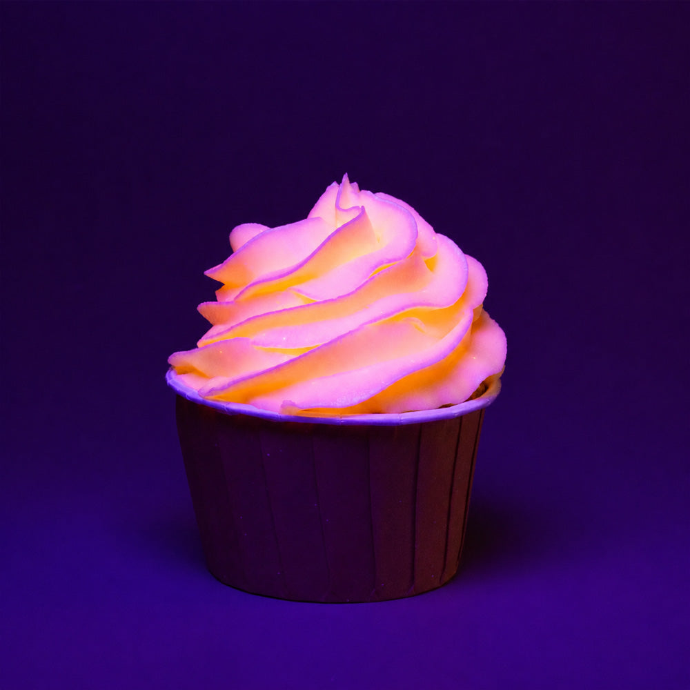Neon Orange Glow In The Dark Oil Based Food Color