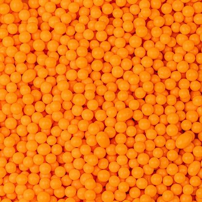 Neon Orange Glow In The Dark Sugar Pearls