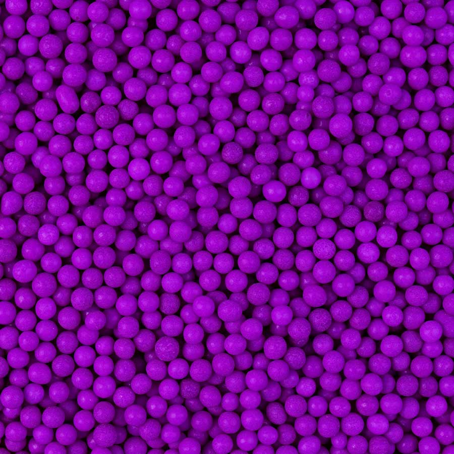 Neon Purple Glow In The Dark Sugar Pearls