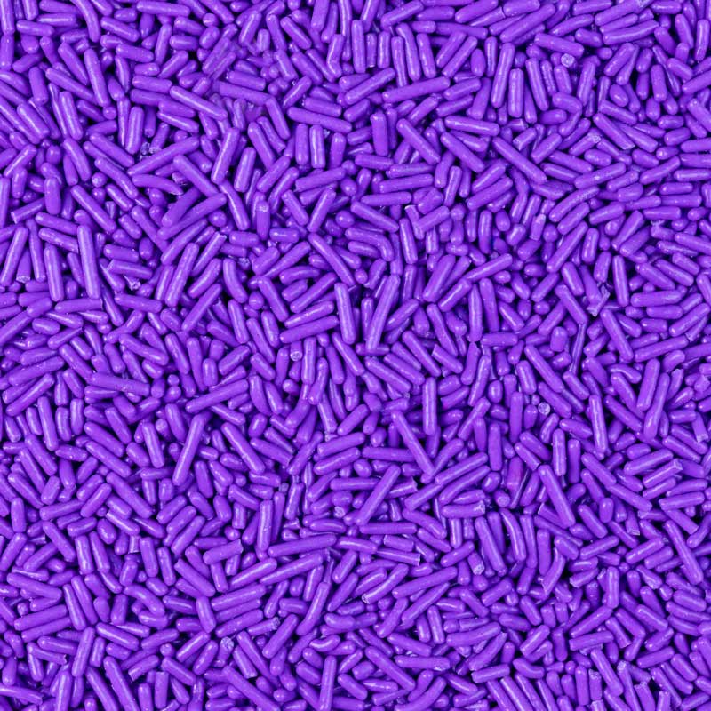 Neon Purple Glow In The Dark Jimmies Sprinkles