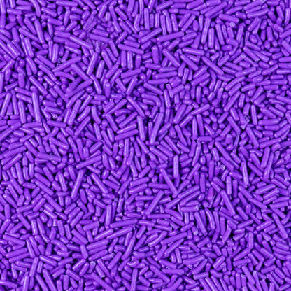 Neon Purple Glow In The Dark Jimmies Sprinkles