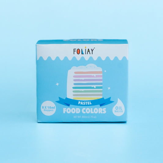Pastel Pack Oil Based Food Coloring - Set of 8