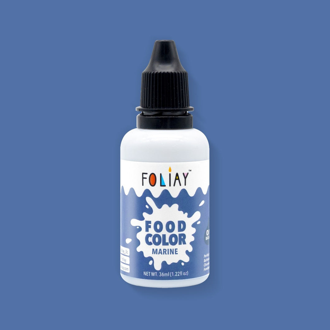 Oil Based Food Color Marine 1.22oz