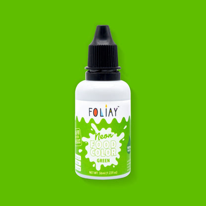 Glow In The Dark Oil Based Food Color Neon Green 1.22oz