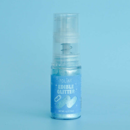 Blue Glitter Spray