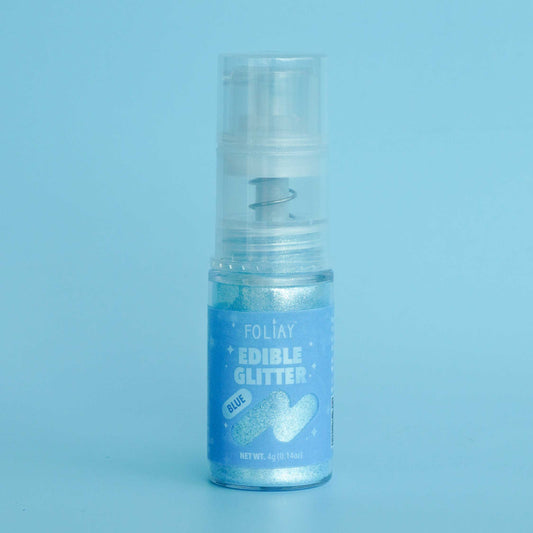 Blue Glitter Spray