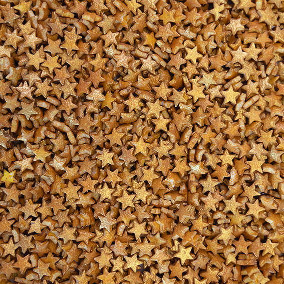 Gold Stars Quin Sprinkles