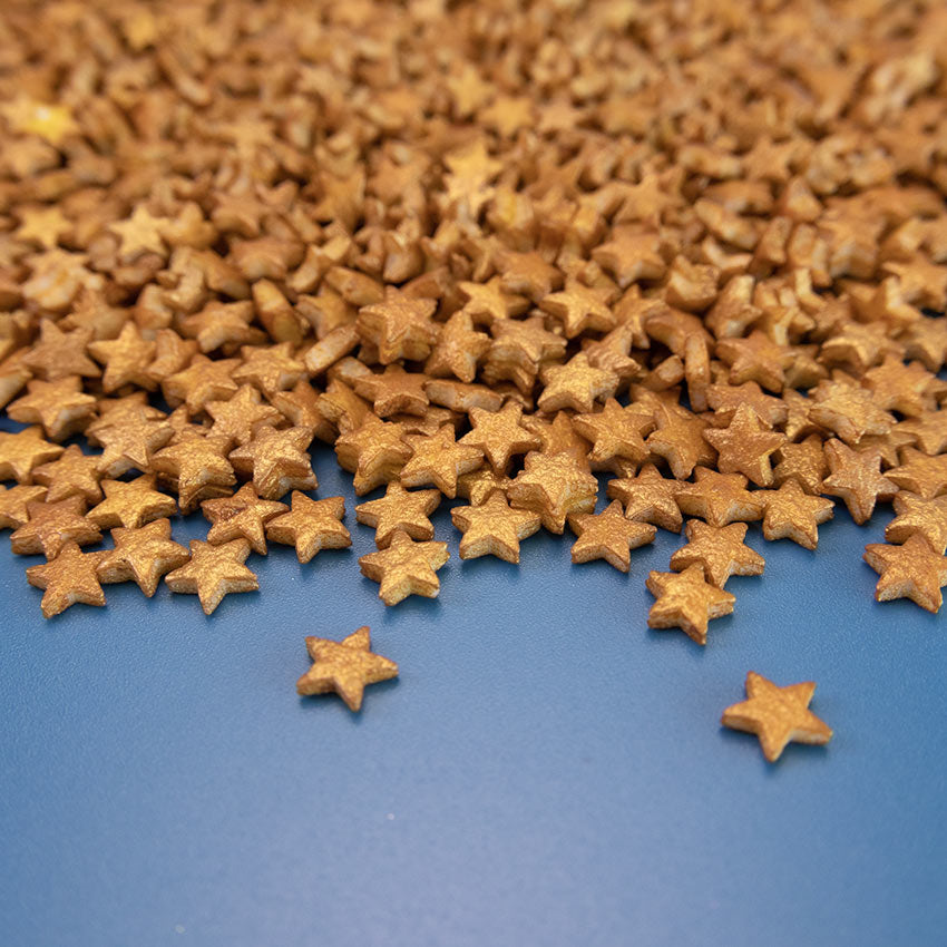 Gold Stars Quin Sprinkles