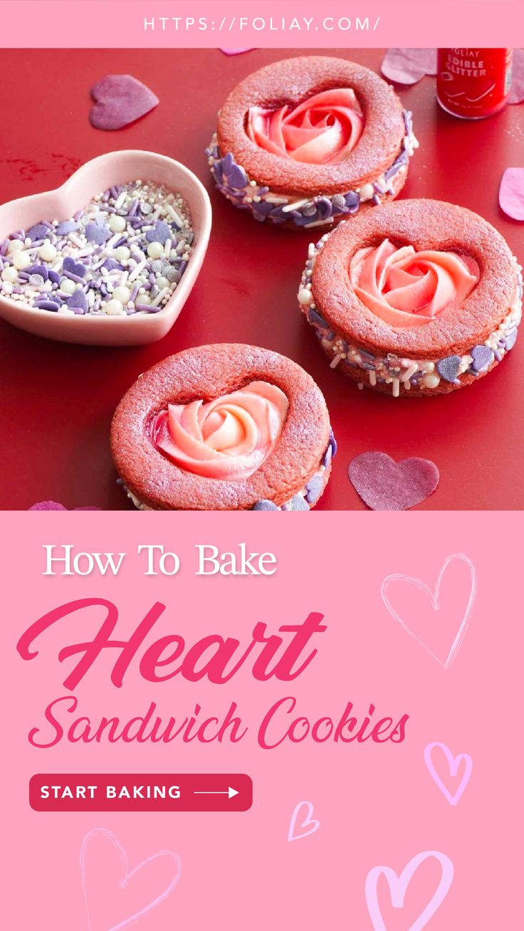 Baking with Love: Heart Sandwich Cookies