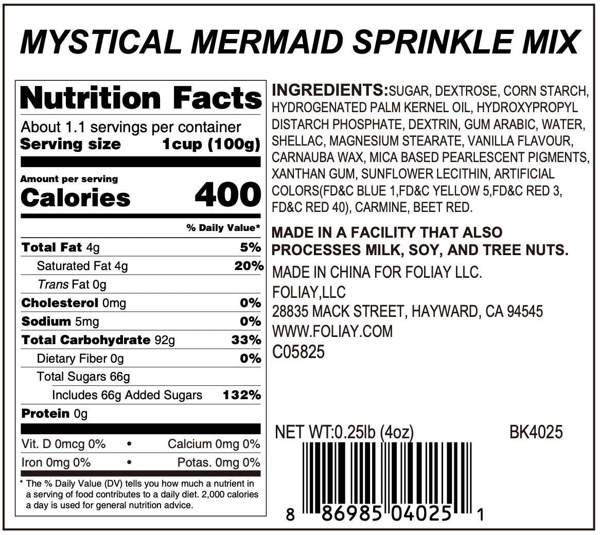 Mystical Mermaid Sprinkle Mix