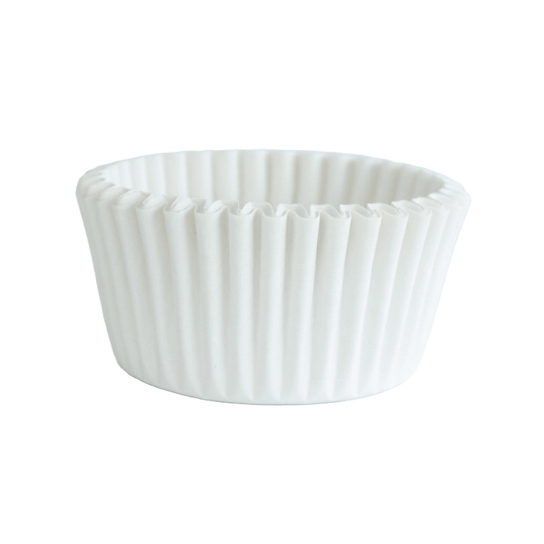 Solid White Cupcake Liners