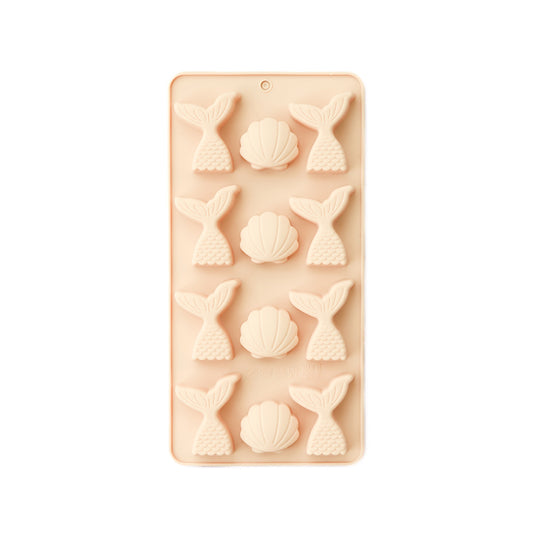 Mermaid Tail & Seashell Silicone Mold