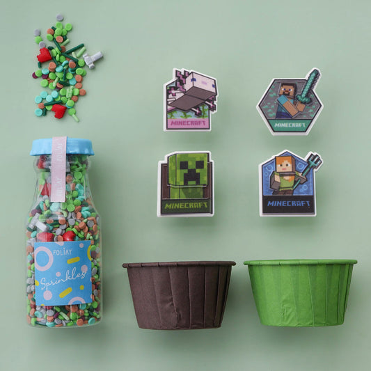 Minecraft Cupcake Decorating Kit
