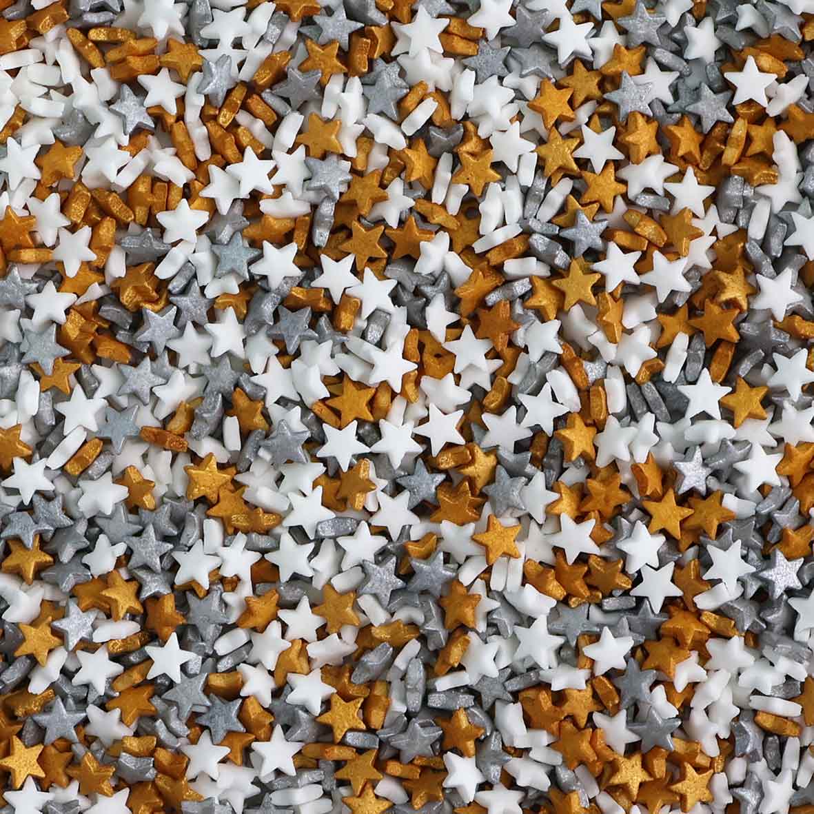 Multi Metallic Stars Quin Mix