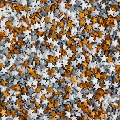 Multi Metallic Stars Quin Mix