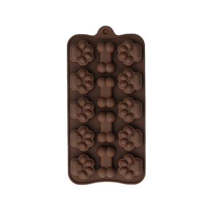 Paw & Bone Chocolate Silicone Mold