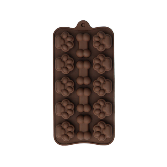 Paw & Bone Chocolate Silicone Mold