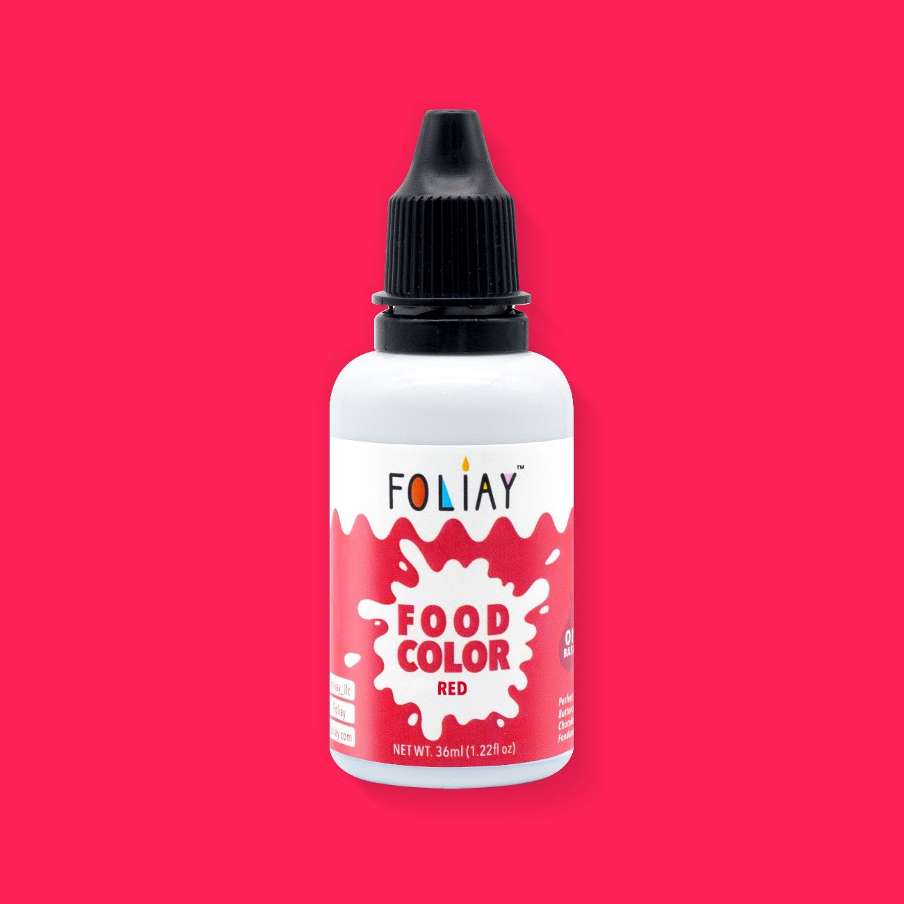 Oil Based Food Color Red 1.22oz