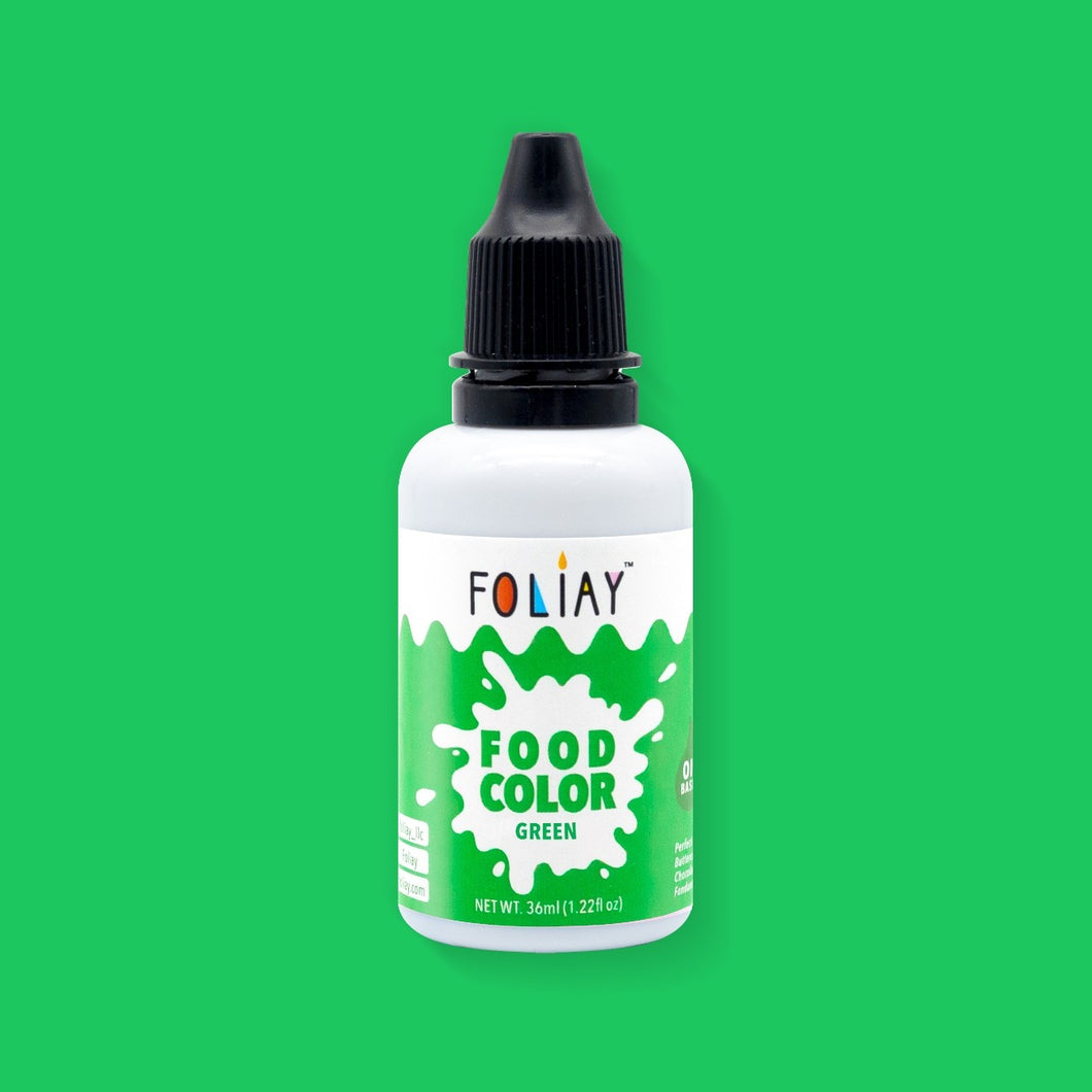 Oil Based Food Color Green 1.22oz