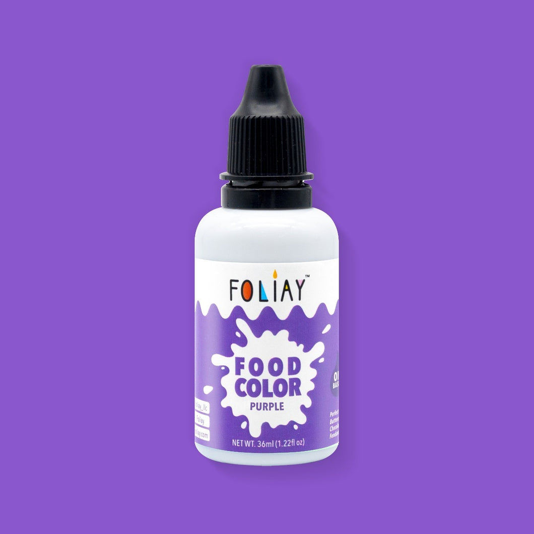 Oil Based Food Color Purple 1.22oz