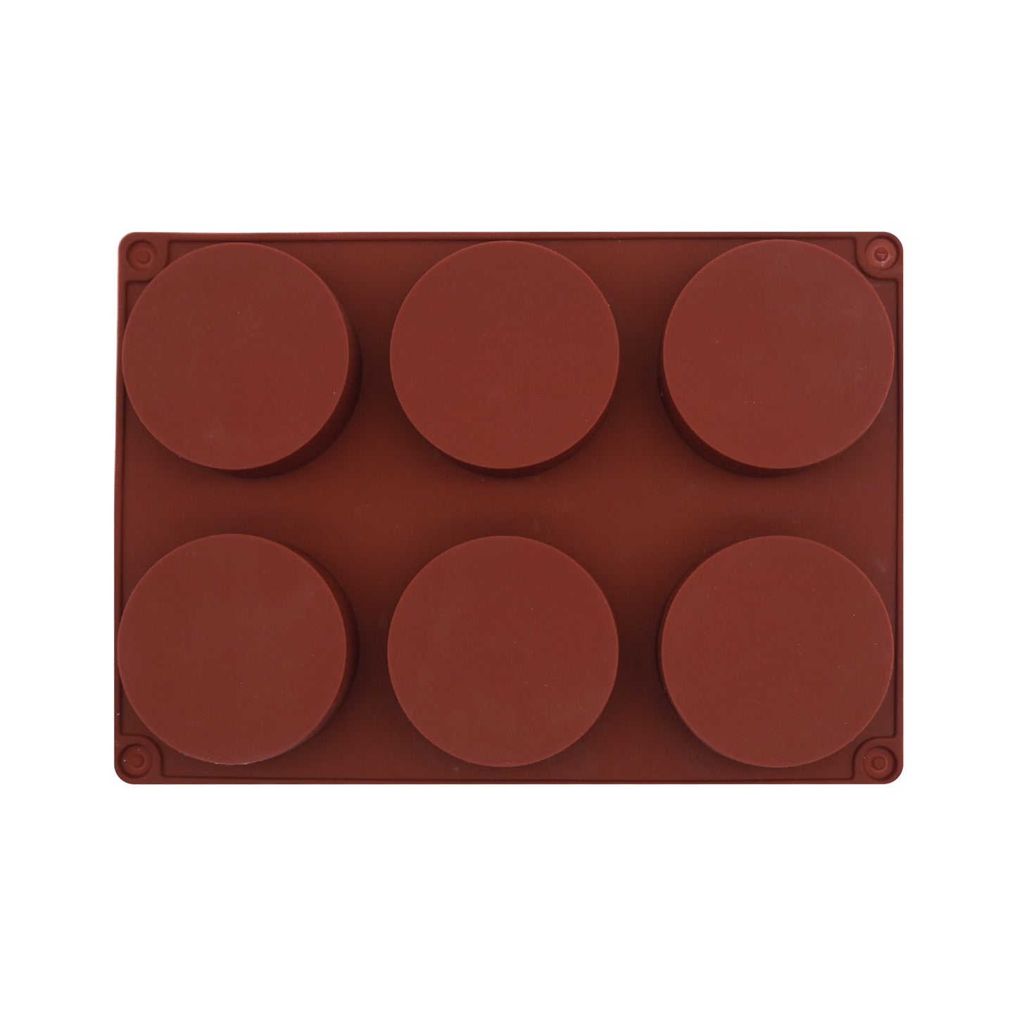 Round Chocolate Cookie Silicone Mold