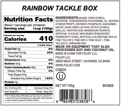 Rainbow Magic 6 Cell Sprinkle Box