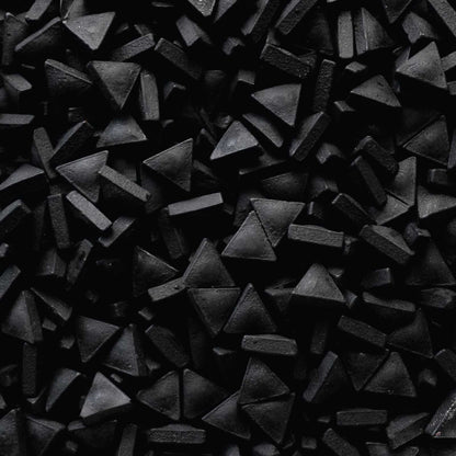 Black Triangle Candy Sprinkles