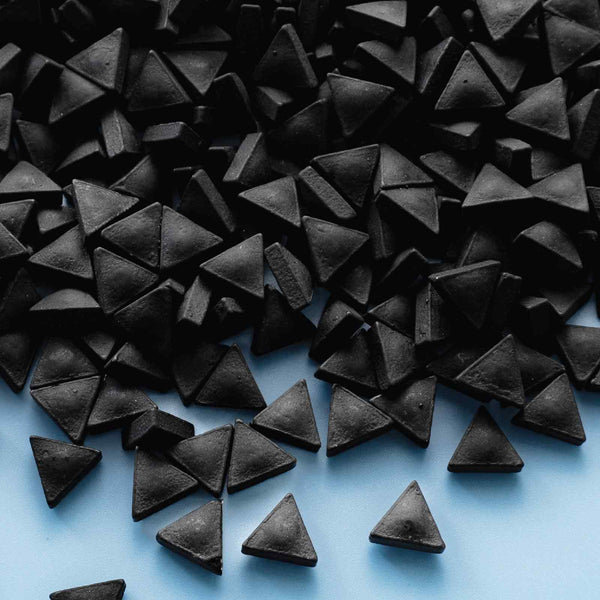 Black Triangle Candy Sprinkles
