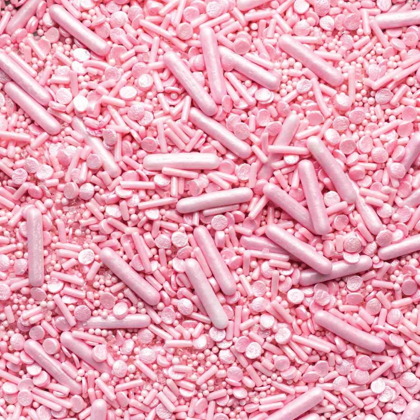 Pearly Pink Sprinkle Mix