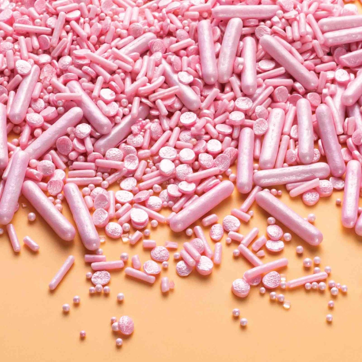Pearly Pink Sprinkle Mix