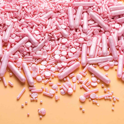 Pearly Pink Sprinkle Mix