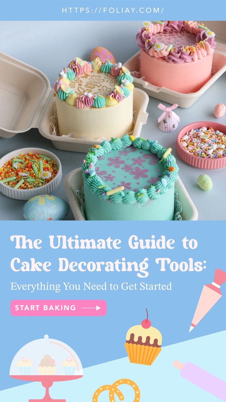 The Ultimate Guide to Cake Decorating Tools: Everything You Need to Get Started